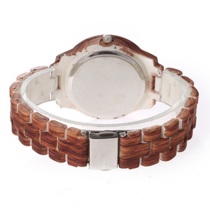 <span class=keywords><strong>Montre</strong></span> à Quartz Décontractée et Tendance pour <span class=keywords><strong>Femme</strong></span> et Homme, Design Géométrique Effet <span class=keywords><strong>Bois</strong></span>, Vente en Gros à Prix Abordable - Product Image 6