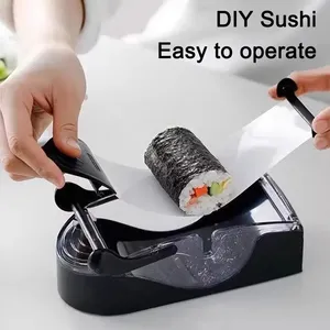 อุปกรณ์ทำซูชิ DIY แบบเป็นมิตรต่อสิ่งแวดล้อม ทำจากพลาสติก PP สำหรับห่อสาหร่าย ข้าว และผัก ทำซูชิญี่ปุ่น ทำเค้กซูชิ ใช้ในครัว - Product Image 2