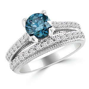 925 Sterling <strong>Silver</strong> Oval London Blue Topaz <strong>Necklace</strong> Earrings <strong>Set</strong> Women Bridal Anniversary Jewelry Gift - Product Image 4