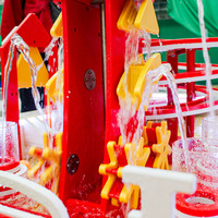 Centre de jeu de table à eau STEM personnalisé de haute qualité: équipement de terrain de jeu intérieur de plate-forme d'eau pour enfants