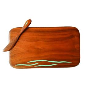 Tabla de cocina de madera con dos tipos de junta, tabla para picar, queso, personalizada, Extra gruesa, precio al por mayor - Product Image 6