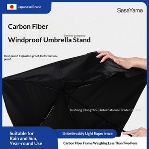 Parapluie japonais ultra-léger décontracté, petit, mini, portable, <span class=keywords><strong>anti</strong></span>-<span class=keywords><strong>UV</strong></span> UPF 30+, double usage soleil/pluie, design crayon - Product Image 4