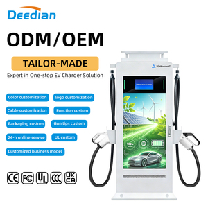 Station <span class=keywords><strong>de</strong></span> <span class=keywords><strong>recharge</strong></span> DC pour véhicules électriques CCS2 GBT 60-480KW, montage au sol, service OEM ODM personnalisé, certifiée CE, pour usage public et commercial - Product Image 3