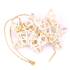 Collares Populares con Colgante de Barra de Acero Inoxidable, Diseño Simple y Elegante para Mujer - Product Image 3