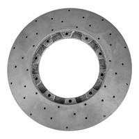 Kit de Pinzas de Freno Grandes, Discos de Cerámica de Carbono de 355/380 mm, Pinzas de 6 Pistones, Discos V6 para Honda Accord