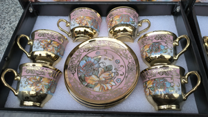 Набор керамических чашек и блюдца - Product Image 2