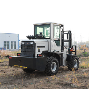 Industrial Hydraulic Pallet <strong>Forklift</strong> Truck Self-Loading for Construction Site Farm All Terrain Rough Terrain Off Road <strong>Forklift</strong> - Product Image 6