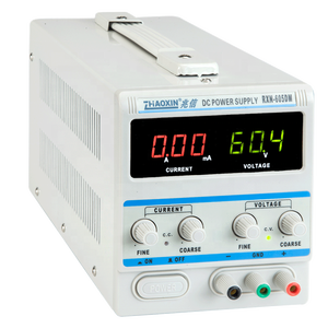 <span class=keywords><strong>ZHAOXIN</strong></span> RXN-605DM แหล่งจ่ายไฟ AC เป็น DC แบบสองเอาต์พุต 0-60V 5A จอแสดงผลดิจิตอล LED 3 หลัก สำหรับใช้งานในอุตสาหกรรม แรงดันคงที่ - Product Image 1