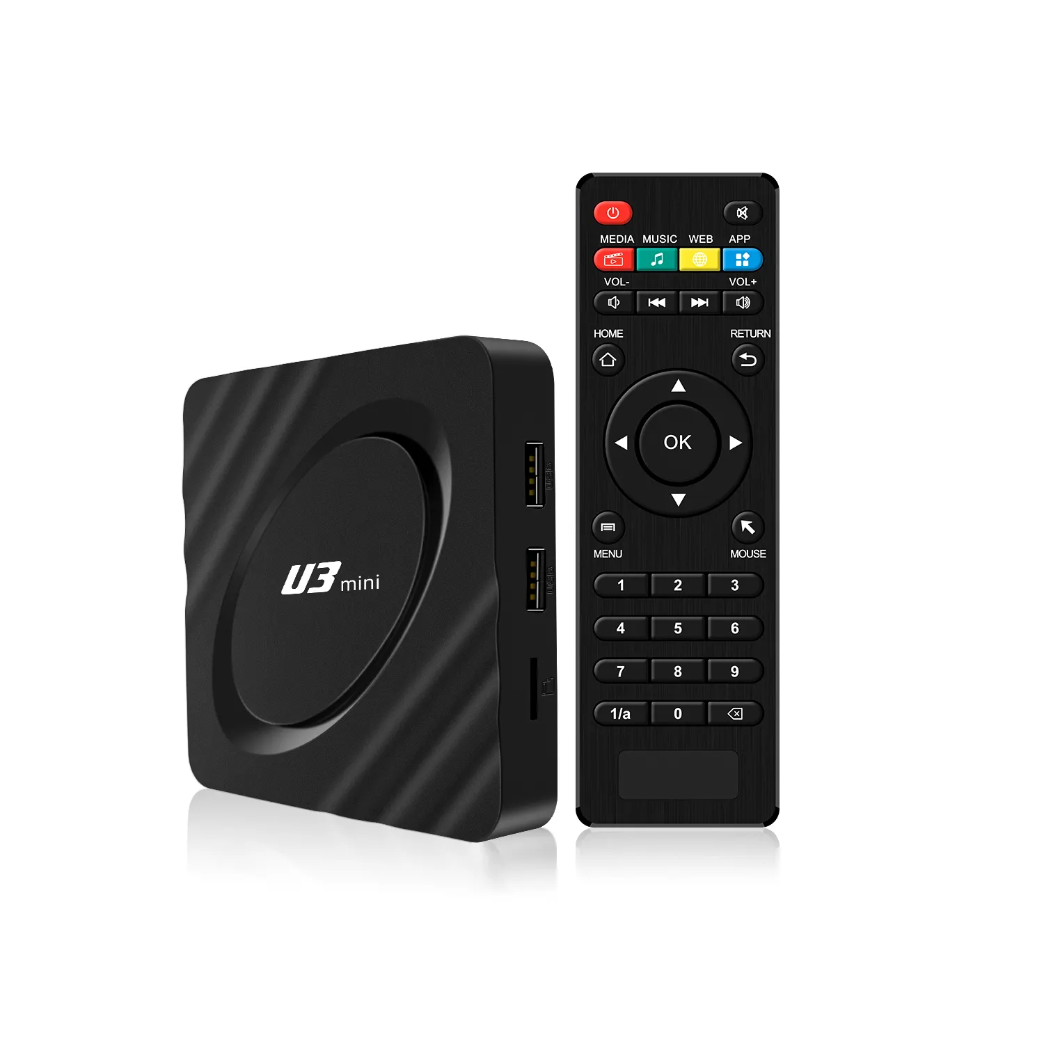 Boîtier TV Android personnalisé PCBA Amlogic S905Y4 Android 11 Smart tv Box 4G DDR4 32 go Flash 4K Set top box