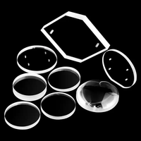 Lentille grossissante de diamètre 21 mm personnalisable, lentille plano-concave avec revêtement antireflet en verre BK7/K9 pour lentilles de loupe dentaire