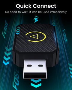 Adaptador inalámbrico Android Auto Carplay Ai Box <span class=keywords><strong>2025</strong></span> USB Carplay