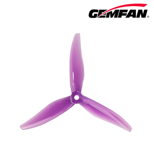 GEMFAN Campeão Adereços 5 polegadas 5129 YUKI PC <span class=keywords><strong>3</strong></span> Blade Propeller Adereços PC para 2024 FAI World Drone Racing Championship (2CW + 2CCW) - Product Image 4