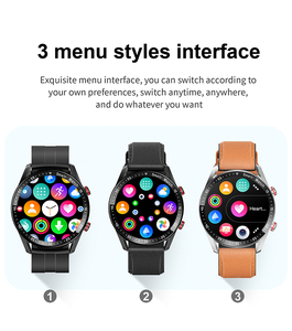 Reloj inteligente HW20 con 3 estilos de superficie de reloj Hiwatch Plus APP Original Luxury BT Call Smart Band para hombres Full Touch Smartwatch - Product Image 2