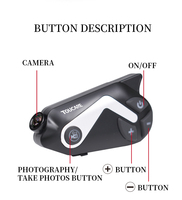 Intercom Bluetooth pour moto TOUCARE 2, étanche IP67, réduction du bruit, communication de groupe jusqu'à 32 personnes pour les aventures hors route