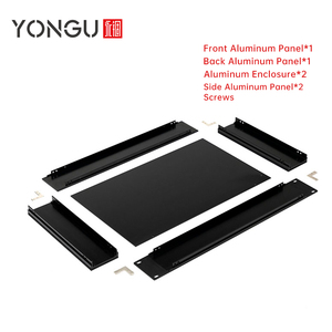 Tùy chỉnh chế tạo bảng mạch tấm kim loại hộp đầy đủ nhôm máy tính công nghiệp Chassis 19 inch 1.5U Rack mount trường hợp máy chủ - Product Image 3