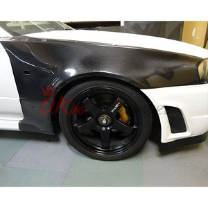 <span class=keywords><strong>R34</strong></span> <span class=keywords><strong>GTR</strong></span> <span class=keywords><strong>Nismo</strong></span> Z-Tuned สไตล์ใยแก้วด้านหน้าสำหรับ Nissan <span class=keywords><strong>R34</strong></span> <span class=keywords><strong>GTR</strong></span> 1998-2002 - Product Image 5