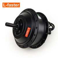 Moteur de moyeu arrière pour vélo électrique 48V 500W, roue libre à 36 trous de rayons, moteur intégré