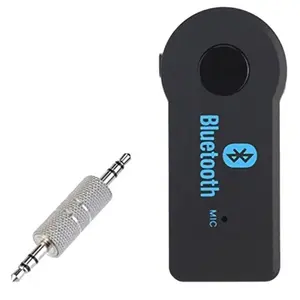 Car Music Audio BT Receiver Adapter Fits Wireless Blue-歯Aux 3.5ミリメートルStereoためCar Speaker Receiver Jack Hands Free