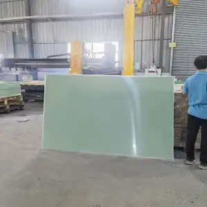 工場はFr4黄色エポキシ樹脂ボード5.0mmとガラス繊維ボード5.0mmエポキシ樹脂ボードの製造に特化しています