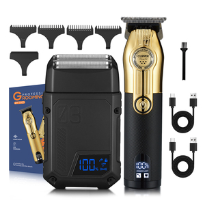 Men's Professional Rechargeable Barber Foil <b>Shaver</b> Set New Arrival With USB Power Source for Household Use <b>Shaver</b> Set E - Product Image 1