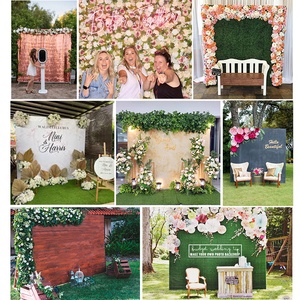Nouvelle Arrivée : <span class=keywords><strong>Fond</strong></span> de Scène Personnalisé Gratuit pour <span class=keywords><strong>Photobooth</strong></span> d'Événements – Mur de Fleurs et Toile de <span class=keywords><strong>Fond</strong></span> Photo - Product Image 4