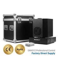Mesin Percikan Api Dingin Putar Ganda 1200W Grosir, Rotasi 360 Derajat, Efek Air Mancur Panggung, DMX512 untuk Acara Pernikahan