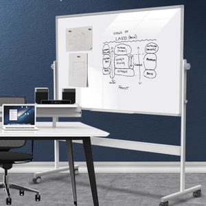 Khung bảng trắng nâng hai mặt từ nhỏ bảng đen viết lật bảng trắng khung thép chất lượng Đức - Product Image 4