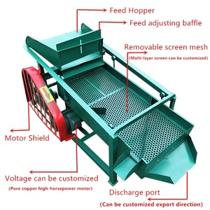 Máy làm sạch hạt công suất nhỏ sử dụng thương mại di động máy làm sạch hạt mè - Product Image 5