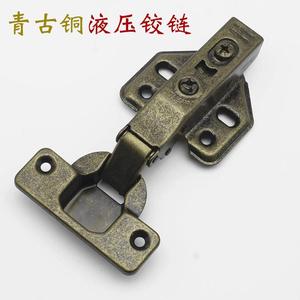 Antique Bronze Furniture <b>Hinge</b> Full Surface <b>Spring</b> <b>Hinge</b> Soft Closing For Wardrobe Doors - Product Image 3