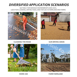 <span class=keywords><strong>คราด</strong></span><span class=keywords><strong>คราด</strong></span>สวนสำหรับเด็กใช้ในอุตสาหกรรมเกรด9 tine เครื่องมือสำหรับทำความสะอาดสวน - Product Image 4