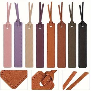 Marcapáginas de Cuero con Forma de Corazón, Personalizado, Envío Rápido, Ideal para Regalos de Boda, Accesorios para Amantes de los Libros, Marcapáginas con Esquinas en Forma de Corazón - Product Image 3