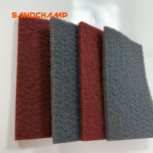 Tấm chà rửa chất lượng cao, miếng chà rửa mài mòn, bền, 6 x 9 inch, làm từ nylon không dệt - Product Image 4