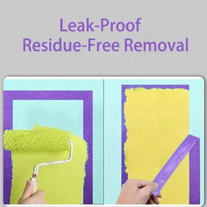 เทปปิดขอบรถยนต์ทนความร้อนสูง <span class=keywords><strong>3M</strong></span> 501+ รุ่น 149 ° เทปกระดาษเครปสีม่วงสำหรับงานพ่นสีรถยนต์และอุตสาหกรรม เทป <span class=keywords><strong>3M</strong></span> ของแท้ - Product Image 5