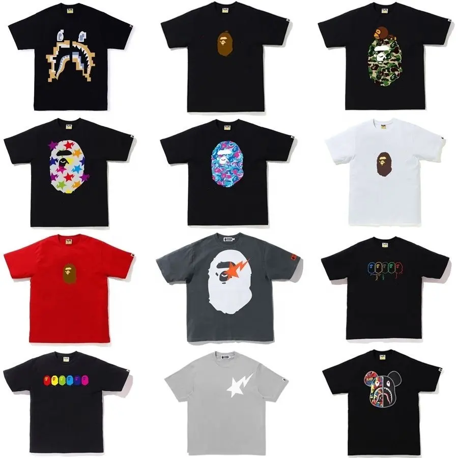 BAPEESブランドTシャツ女性用高級服男性用高級Tシャツデザイナーシャツブランド服デザイナー服