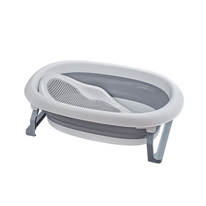 Bañera Plegable Ecológica de Plástico para Bebés, Incluye Recipiente para Agua, <span class=keywords><strong>Cesta</strong></span> para Orinal y Soporte para <span class=keywords><strong>Baño</strong></span> - Product Image 4