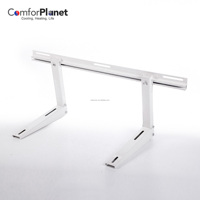 NOUVEAU Support Métallique Soudé Industriel pour Unité Extérieure de Climatiseur HVACR, Durable, Écologique, Revêtement Poudré Blanc, Garantie 1 An sur les Pièces