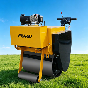 <span class=keywords><strong>Rouleau</strong></span> vibratoire à tambour unique FURD FYL-600, petit modèle, autopropulsé, avec moteur Changfa, poids 325 kg, pour trottoirs et pelouses - Product Image 6