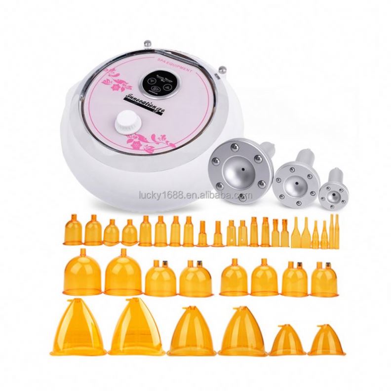 Vacuum Suction Pump Breast Massager Buttocks Enlargement Vacuum Therapy Cup Butt Lift Breast Enhancement Machine