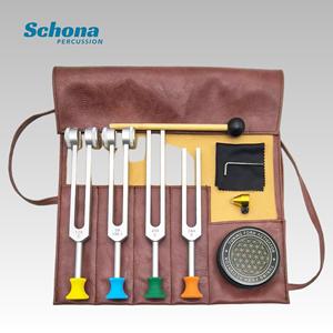 Sets de diapasons de guérison des chakras Solfeggio sacrés avec sac – Outils de thérapie sonore, de vibration et de musique pour le yoga - Product Image 3