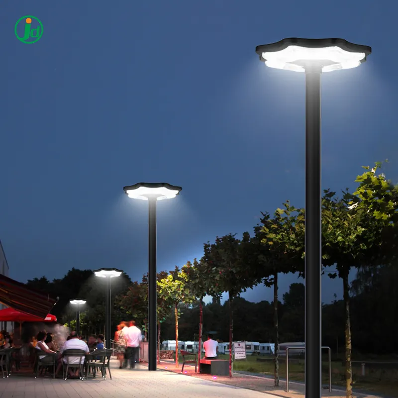 Offre Spéciale Ip65 Ufo Road lampe solaire Led tout-en-un à économie d'énergie, haute luminosité, réverbères modernes d'extérieur, étanche