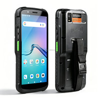 Lecteur RFID portable robuste Android 15 134,2 kHz LF (FDX-B+HDX) PDA pour la gestion longue portée du bétail et les étiquettes d'oreille - En stock