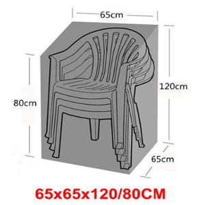 Funda para Silla de Tela Oxford 65x65x120cm, Impermeable, Protección para Muebles de Exterior, Estilo Americano, Cubierta Antipolvo - Product Image 5