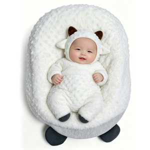 Almohada para Dormir para Bebés Recién Nacidos, Almohada para la Cabeza del Bebé, Almohada Calmante para la Alimentación del Bebé - Product Image 2