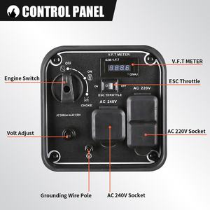 Generador Inverter de Gasolina TKH 2.3KW 2.88KVA, Tipo Silencioso, 230v, Uso Doméstico, Mini, 230/120&240V, Extensor de Rango Pequeño para el Hogar - Product Image 4
