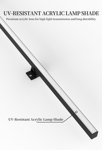 Meilleures ventes - Luminaire linéaire LED avec boîtier en aluminium, couvercle résistant aux UV, éclairage de couloir d'hôtel, éclairage de vitrine de magasin, personnalisation acceptée - Product Image 6