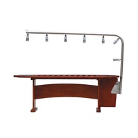 Lit de massage hydrothérapeutique Water Faery en bois et métal pour salons de beauté et piscines