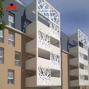 Système de panneaux muraux extérieurs industriels Alumtimes en aluminium, technologie de découpe laser, imperméable pour villa, hôtel, bâtiment - Product Image 6