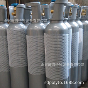 ถังคาร์บอนไดออกไซด์สีเงิน-เทา 4 ลิตร วาล์ว QF-2A น้ำหนัก 5 กก. ผลิตจากเหล็ก - Product Image 4