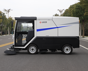 <span class=keywords><strong>Balayeuse</strong></span> de route alimentée par batterie au lithium <span class=keywords><strong>balayeuse</strong></span> de rue de camion de balayage de vide électrique avec la poubelle 1000L pour les rues étroites - Product Image 6