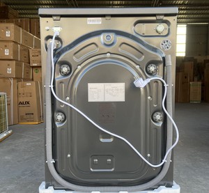 Machine à Laver Automatique à Chargement Frontal de 12 <span class=keywords><strong>kg</strong></span> en Acier Inoxydable 220 V 50 Hz avec Moteur Puissant pour Essorage Rotatif Classe A Lavage Rapide - Product Image 4